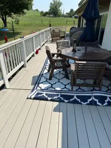 weiser painting co project gallery stained wood deck