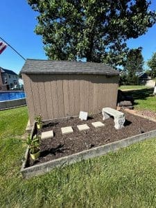 weiser painting co project gallery painted shed